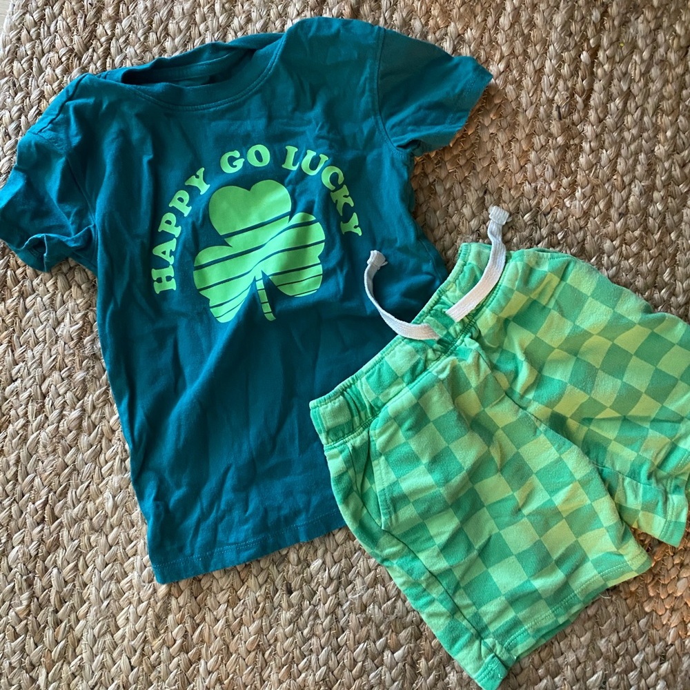 St. Patrick’s Day Shirt Cat and Jack